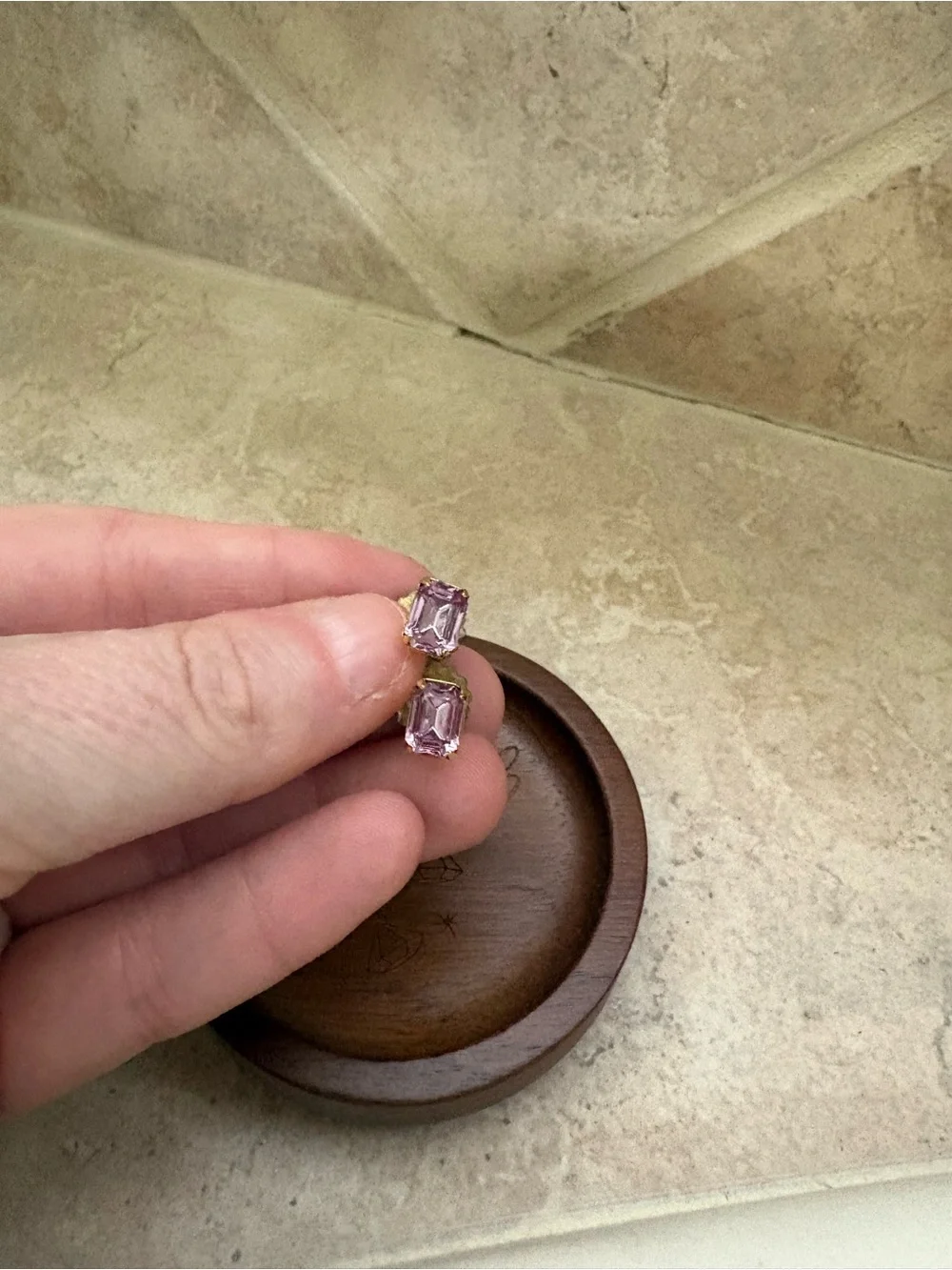 Sorrelli Octavia Stud Earrings amethyst